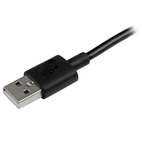 STARTECH 1m (3 ft) Black Apple 8-pin Lightning Connector or Micro USB to USB Combo Cable for iPhone iPod iPad - Charge and Sync Cable (LTUB1MBK) (LTUB1MBK)