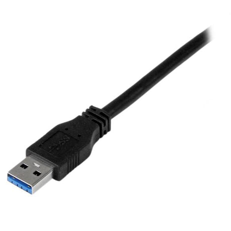 STARTECH 1m 3 ft Certified SuperSpeed USB 3.0 A to B Cable Cord - USB 3 Cable - 1x USB 3.0 A (M) | 1x USB 3.0 B (M) - 1 meter | Black (USB3CAB1M)