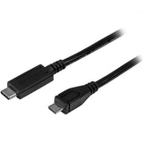 STARTECH 1m (3ft) USB 2.0 USB-C to Micro-B Cable - M|M - USB Type-C to Micro-USB Cable (USB2CUB1M)