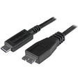 STARTECH 1m (3ft) USB-C to Micro-B Cable - M|M - USB 3.1 (10Gbps) - USB Type-C to Micro-B Cable (USB31CUB1M)