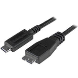 STARTECH 1m (3ft) USB-C to Micro-B Cable - M|M - USB 3.1 (10Gbps) - USB Type-C to Micro-B Cable (USB31CUB1M)