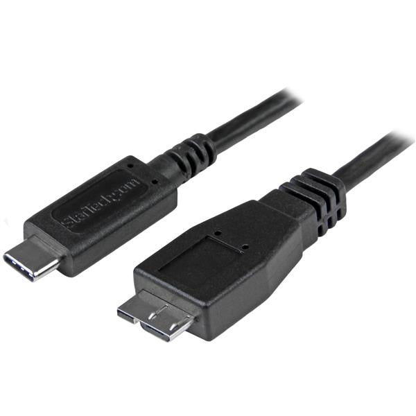 STARTECH 1m (3ft) USB-C to Micro-B Cable - M|M - USB 3.1 (10Gbps) - USB Type-C to Micro-B Cable (USB31CUB1M)