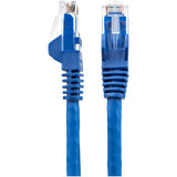 STARTECH 1m CAT6 Ethernet Cable - LSZH (Low Smoke Zero Halogen) - 10 Gigabit 650MHz 100W PoE RJ45 UTP Network Patch Cord Snagless with Strain Relief - Blue | CAT 6 | ETL Verified (N6LPATCH1MBL) (N6LPATCH1MBL)