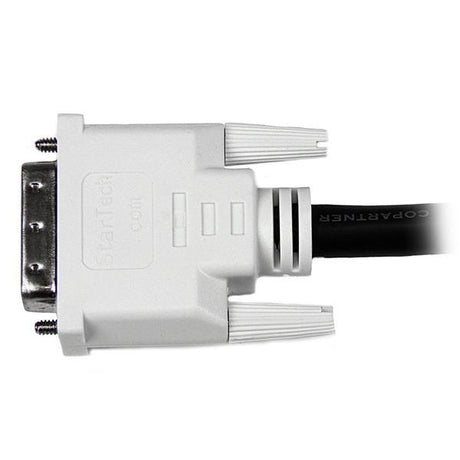 STARTECH 1m DVI-D Dual Link Cable - Male to Male DVI-D Digital Video Monitor Cable - 25 pin DVI-D Cable M|M Black 1 Meter - 2560x1600 (DVIDDMM1M)