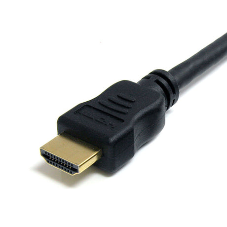 STARTECH 1m HDMI Cable - 4K High Speed HDMI Cable with Ethernet - 4K 30Hz UHD HDMI Cord - 10.2 Gbps Bandwidth - HDMI 1.4 Video | Display Cable M|M 28AWG - HDCP 1.4 - Black (HDMM1MHS) (HDMM1MHS)