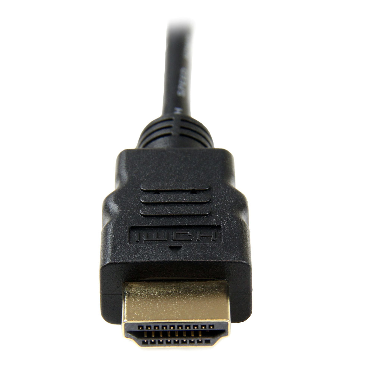 STARTECH 1m Micro HDMI to HDMI Cable with Ethernet - 4K 30Hz Video - Durable High Speed Micro HDMI Type-D to HDMI 1.4 Adapter Cable|Converter Cord - UHD HDMI Monitors|TVs|Displays - M|M (HDADMM1M) (HDADMM1M)