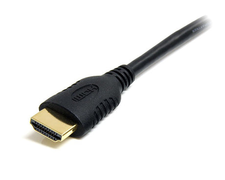 STARTECH 1m Mini HDMI to HDMI Cable with Ethernet - 4K 30Hz High Speed Mini HDMI to HDMI Adapter Cable - Mini HDMI Type-C Device to HDMI Monitor|Display - Durable Video Converter Cord (HDACMM1M) (HDACMM1M)