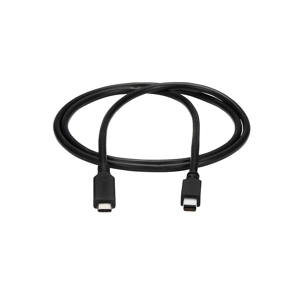 STARTECH 1m | 3.3ft USB-C to Mini DisplayPort Cable - 4K 60Hz - Black - USB 3.1 Type C to mDP Adapter (CDP2MDPMM1MB) (CDP2MDPMM1MB)