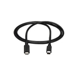 STARTECH 1m | 3.3ft USB-C to Mini DisplayPort Cable - 4K 60Hz - Black - USB 3.1 Type C to mDP Adapter (CDP2MDPMM1MB) (CDP2MDPMM1MB)