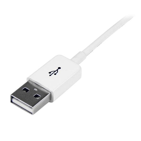 STARTECH 1m White USB 2.0 Extension Cable Cord - A to A - USB Male to Female Cable - 1x USB A (M) | 1x USB A (F) - White | 1 meter (USBEXTPAA1MW)