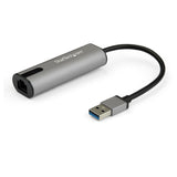 STARTECH 2.5GbE USB A to Ethernet Adapter - NBASE-T NIC - USB 3.0 Type A 2.5 GbE |1 GbE Multi Speed Gigabit Network - USB 3.1 Laptop to RJ45|LAN - Lenovo X1 Carbon | HP EliteBook| ZBook (US2GA30) (US2GA30)