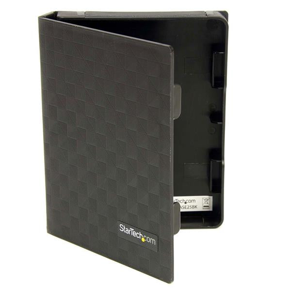 STARTECH 2.5in Anti-Static Hard Drive Protector Case - Black (3pk) - 2.5 HDD protector black - 2.5 HDD protector (HDDCASE25BK)