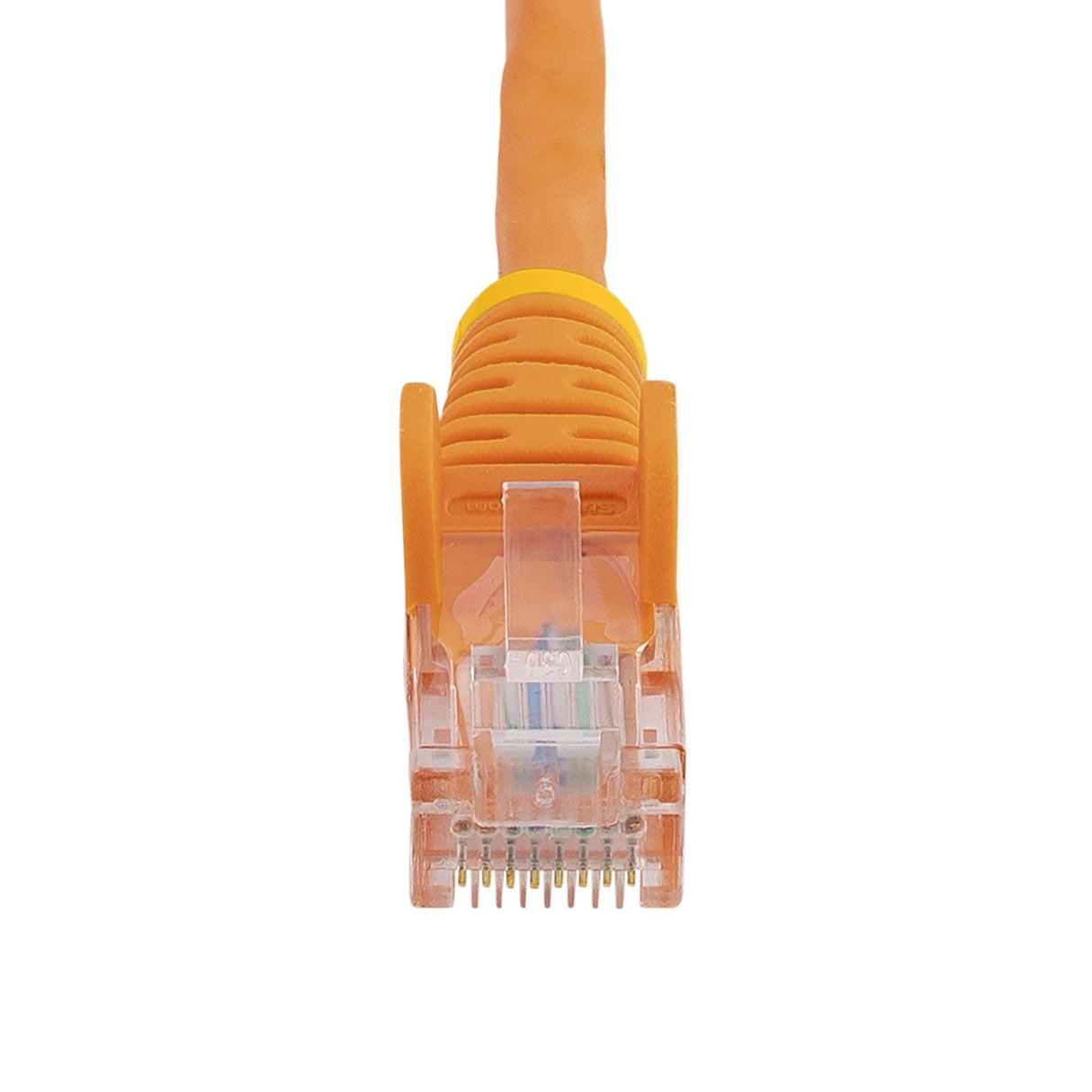 STARTECH 2 m Orange Cat5e Snagless RJ45 UTP Patch Cable - 2m Patch Cord - Ethernet Patch Cable - RJ45 Male to Male Cat 5e Cable (45PAT2MOR) (45PAT2MOR)