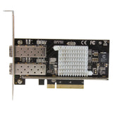 STARTECH 2-Port 10G Fiber Network Card with Open SFP+ - PCIe | Intel Chip - Dual-port 10G NIC - Fiber Ethernet Adapter with Open SFP+ (PEX20000SFPI)