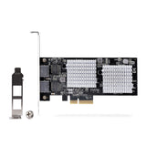 STARTECH 2-Port 10GbE PCIe Network Adapter Card | Network Card for PCs|Servers | Six-Speed PCIe Ethernet Card with Jumbo Frame Support | NIC|LAN Interface Card | 10GBASE-T and NBASE-T (ST10GSPEXNDP2) (ST10GSPEXNDP2)