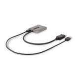 STARTECH 2-Port DisplayPort MST Hub | Dual 4K 60Hz | DP to 2x DisplayPort Monitor Adapter | DP 1.4 Multi-Monitor Video Adapter | 1ft (30cm) Built-in Cable | USB Powered | Windows Only (MST14DP122DP) (MST14DP122DP)