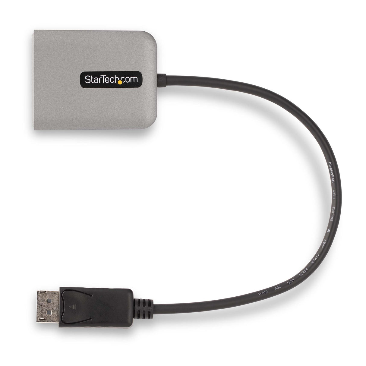STARTECH 2-Port DisplayPort MST Hub | Dual 4K 60Hz | DP to 2x DisplayPort Monitor Adapter | DP 1.4 Multi-Monitor Video Adapter | 1ft (30cm) Built-in Cable | USB Powered | Windows Only (MST14DP122DP) (MST14DP122DP)