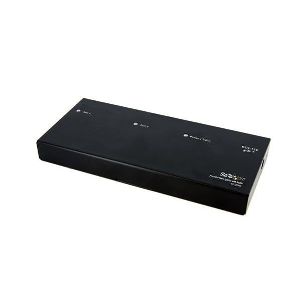 STARTECH 2 Port DVI Video Splitter with Audio - DVI Splitter with Audio - 2 Port DVI Splitter - DVI Video Splitter (ST122DVIA)