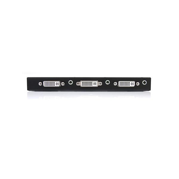 STARTECH 2 Port DVI Video Splitter with Audio - DVI Splitter with Audio - 2 Port DVI Splitter - DVI Video Splitter (ST122DVIA)