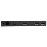 STARTECH 2-Port HDMI Automatic Video Switch - 4K 2x1 HDMI Switch with Fast Switching | Auto-sensing and Serial Control (VS221HD4KA)