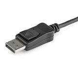 STARTECH 2-Port Multi Monitor Adapter - DisplayPort 1.2 MST Hub - Dual 4K 30Hz or 1080p - USB Bus Powered - Video Splitter for Extended Desktop Mode on Windows PCs Only - DP to 2x DP (MSTDP122DP) (MSTDP122DP)