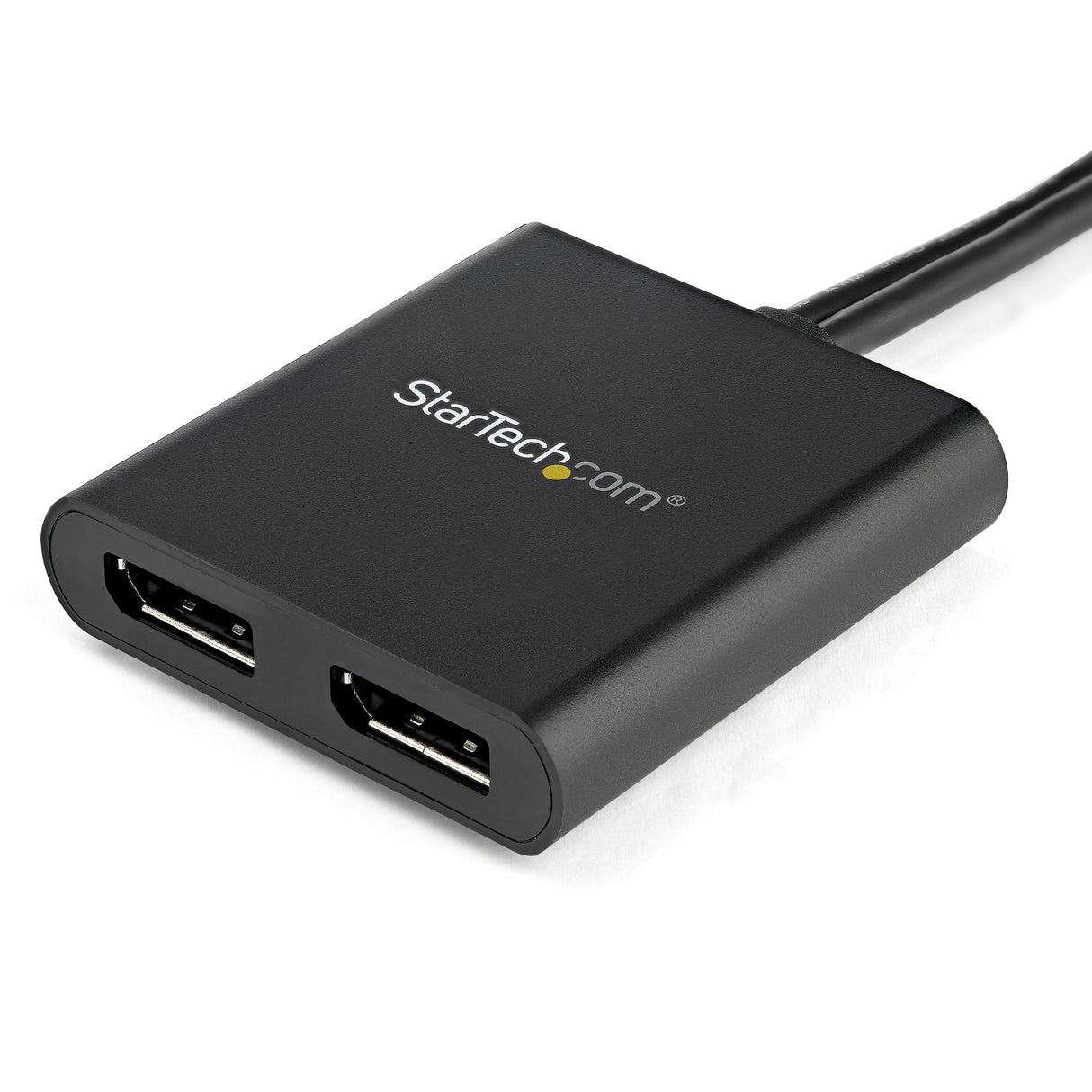 STARTECH 2-Port Multi Monitor Adapter - DisplayPort 1.2 MST Hub - Dual 4K 30Hz or 1080p - USB Bus Powered - Video Splitter for Extended Desktop Mode on Windows PCs Only - DP to 2x DP (MSTDP122DP) (MSTDP122DP)