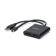 STARTECH 2-Port Multi Monitor Adapter - Mini DisplayPort to 2x DisplayPort MST Hub - Dual 4K 30Hz - Video Splitter for Extended Desktop Mode on Windows PCs Only - mDP 1.2 to 2x DP (MSTMDP122DP) (MSTMDP122DP)