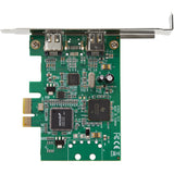 STARTECH 2 Port PCI Express FireWire Card - 1394a Firewire - TI TSB82AA2 Chipset | Windows & Mac Compatible (PEX1394A2V2) (PEX1394A2V2)