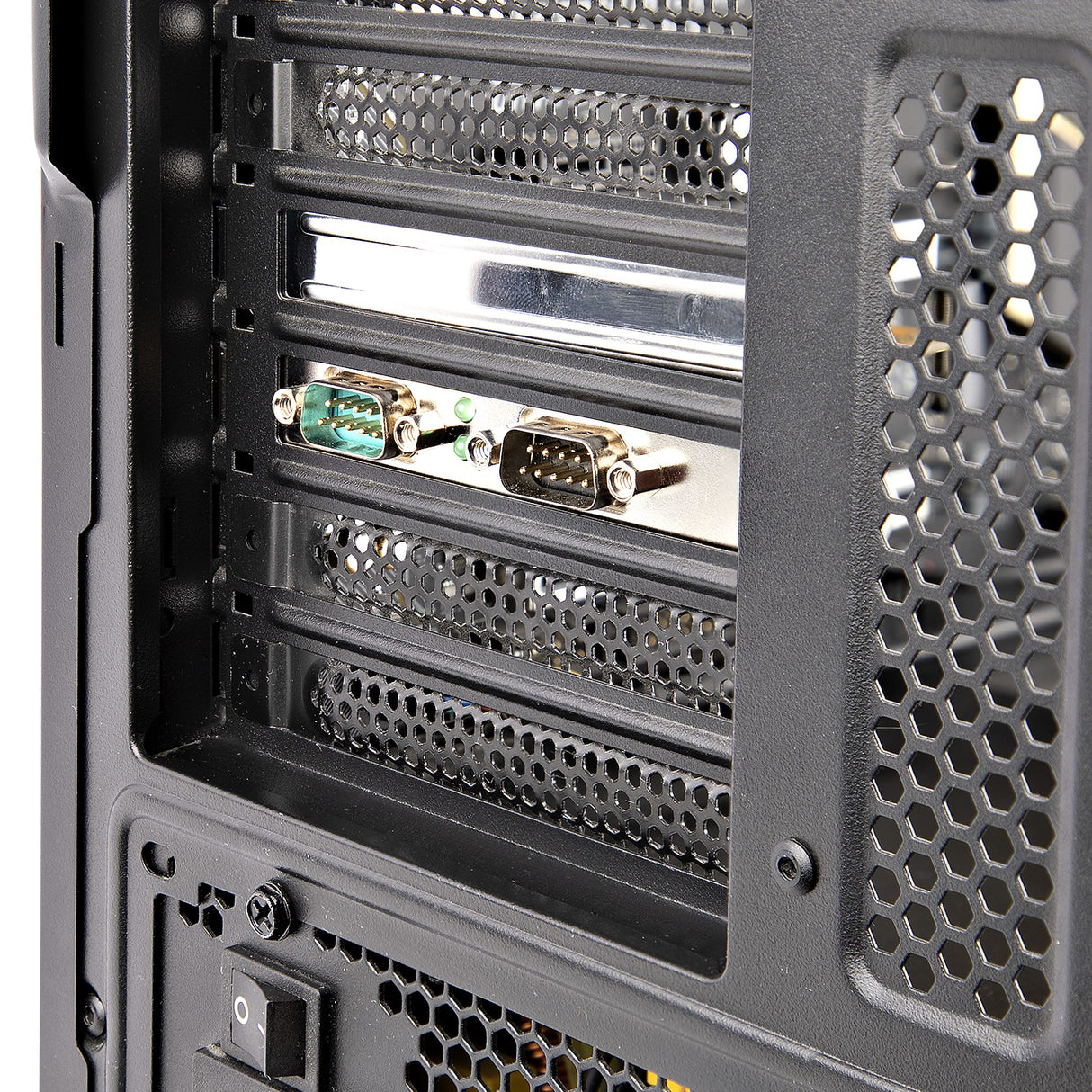 STARTECH 2-Port PCI Express Serial Interface Card | Dual Port PCIe to RS232 (DB9) Serial Card | 16C1050 UART | Standard|Low Profile Brackets | COM Retention | For Windows|Linux (21050-PC-SERIAL-CARD) (21050-PC-SERIAL-CARD)