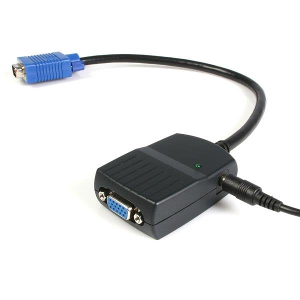 STARTECH 2 Port VGA Video Splitter - USB Powered - 2048x1536 - VGA Video Monitor Splitter Dual Port (ST122LE)