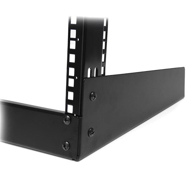 STARTECH 2-Post 12U Desktop Server Rack | Small Open Frame 19in Computer Rack | Compact Network Rack for AV | Studio | Data | IT Equipment | Free Standing Two-Post Home|Office Rack (RK12OD) (RK12OD)