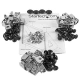 STARTECH 2-Post 12U Heavy-Duty Desktop Server Rack | Small Open Frame 19in Computer Rack | Compact Network Rack for AV | Studio | Data | IT Equipment | Two-Post Home|Office Rack | TAA (2POSTRACK12) (2POSTRACK12)