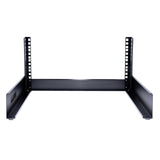 STARTECH 2-Post 4U Desktop Server Rack | Small Open Frame 19in Computer Rack | Compact Network Rack for AV | Studio | Data | IT Equipment | Free Standing Two-Post Home|Office Rack (RK4OD) (RK4OD)