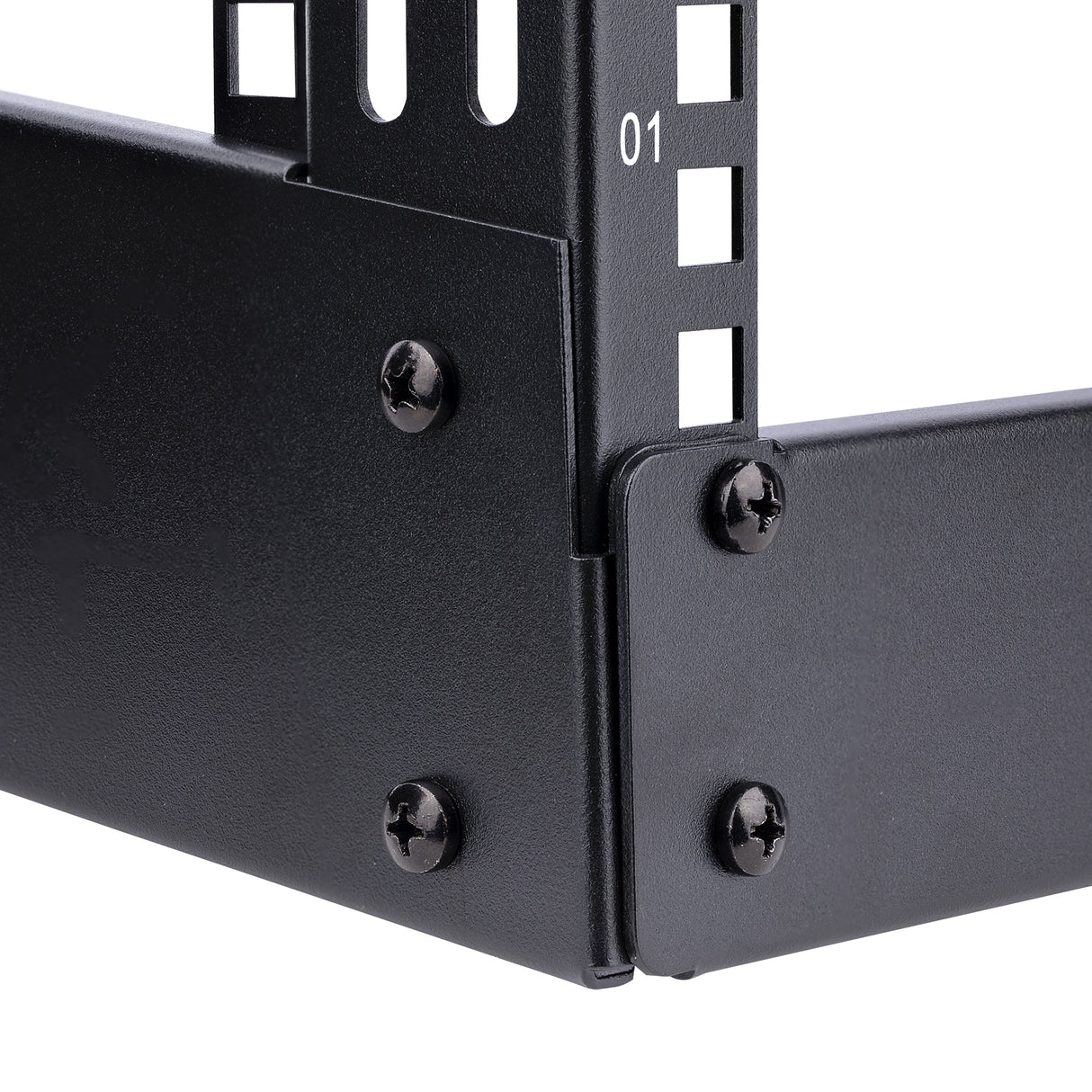 STARTECH 2-Post 4U Desktop Server Rack | Small Open Frame 19in Computer Rack | Compact Network Rack for AV | Studio | Data | IT Equipment | Free Standing Two-Post Home|Office Rack (RK4OD) (RK4OD)
