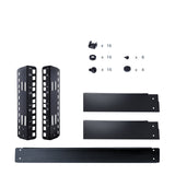 STARTECH 2-Post 4U Desktop Server Rack | Small Open Frame 19in Computer Rack | Compact Network Rack for AV | Studio | Data | IT Equipment | Free Standing Two-Post Home|Office Rack (RK4OD) (RK4OD)