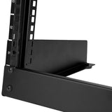 STARTECH 2-Post 8U Desktop Server Rack | Small Open Frame 19in Computer Rack | Compact Network Rack for AV | Studio | Data | IT Equipment | Free Standing Two-Post Home|Office Rack (RK8OD) (RK8OD)