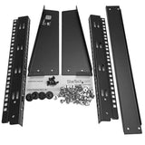 STARTECH 2-Post 8U Desktop Server Rack | Small Open Frame 19in Computer Rack | Compact Network Rack for AV | Studio | Data | IT Equipment | Free Standing Two-Post Home|Office Rack (RK8OD) (RK8OD)