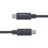 STARTECH 2m 6 ft USB C Cable - M|M - USB 2.0 - USB-IF Certified - USB-C Charging Cable - USB 2.0 Type C Cable (USB2CC2M)