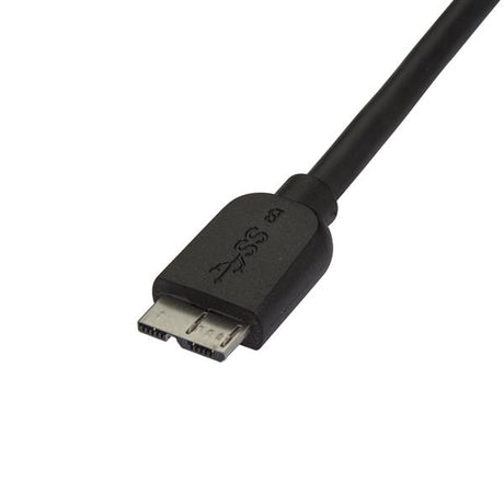 STARTECH 2m 6ft Slim USB 3.0 A to Micro B Cable M|M - Mobile Charge Sync USB 3.0 Micro B Cable for Smartphones and Tablets (USB3AUB2MS)