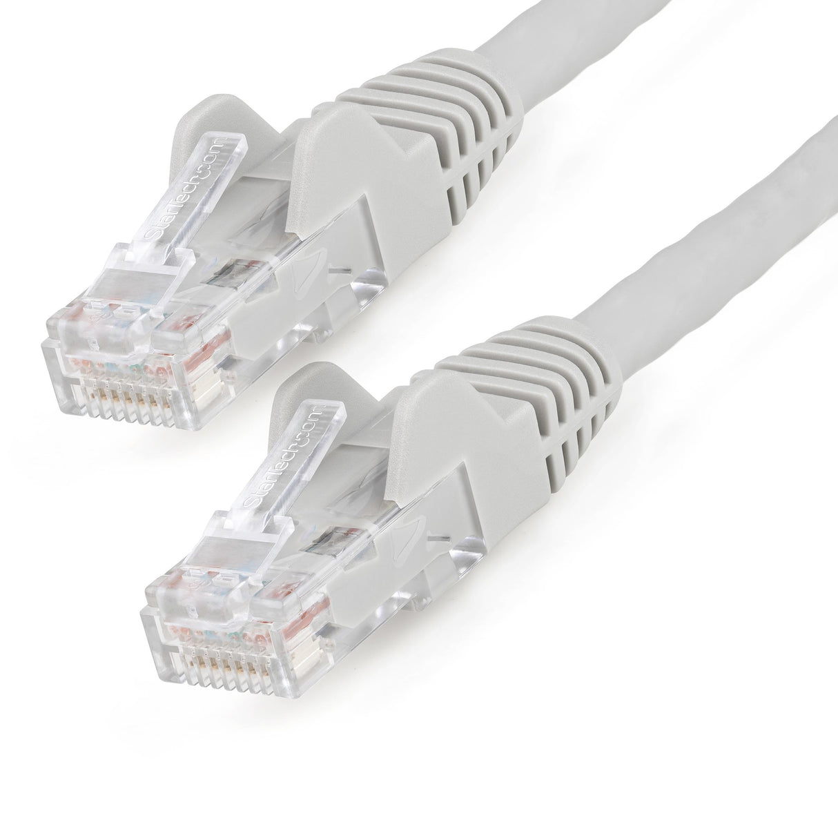 STARTECH 2m CAT6 Ethernet Cable - LSZH (Low Smoke Zero Halogen) - 10 Gigabit 650MHz 100W PoE RJ45 UTP Network Patch Cord Snagless with Strain Relief - Grey | CAT 6 | ETL Verified (N6LPATCH2MGR) (N6LPATCH2MGR)