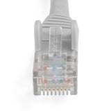 STARTECH 2m CAT6 Ethernet Cable - LSZH (Low Smoke Zero Halogen) - 10 Gigabit 650MHz 100W PoE RJ45 UTP Network Patch Cord Snagless with Strain Relief - Grey | CAT 6 | ETL Verified (N6LPATCH2MGR) (N6LPATCH2MGR)