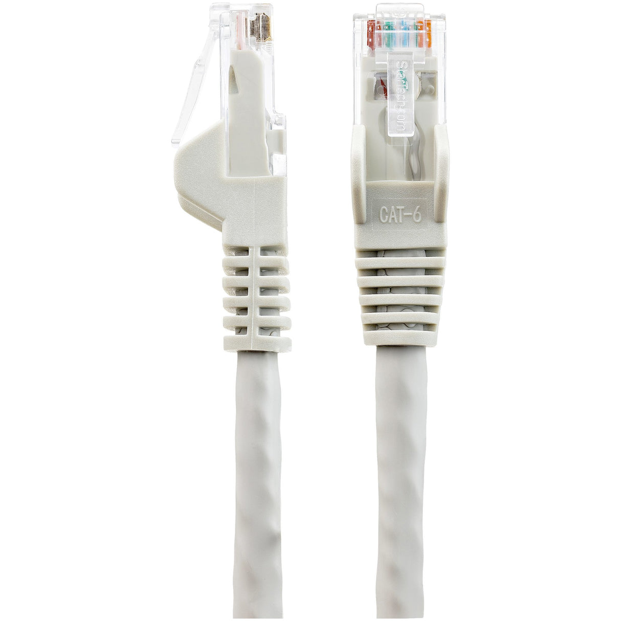 STARTECH 2m CAT6 Ethernet Cable - LSZH (Low Smoke Zero Halogen) - 10 Gigabit 650MHz 100W PoE RJ45 UTP Network Patch Cord Snagless with Strain Relief - Grey | CAT 6 | ETL Verified (N6LPATCH2MGR) (N6LPATCH2MGR)
