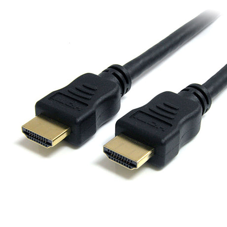 STARTECH 2m HDMI Cable - 4K High Speed HDMI Cable with Ethernet - 4K 30Hz UHD HDMI Cord - 10.2 Gbps Bandwidth - HDMI 1.4 Video | Display Cable M|M 28AWG - HDCP 1.4 - Black (HDMM2MHS) (HDMM2MHS)