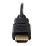 STARTECH 2m Micro HDMI to HDMI Cable with Ethernet - 4K 30Hz Video - Durable High Speed Micro HDMI Type-D to HDMI 1.4 Adapter Cable|Converter Cord - UHD HDMI Monitors|TVs|Displays - M|M (HDADMM2M) (HDADMM2M)