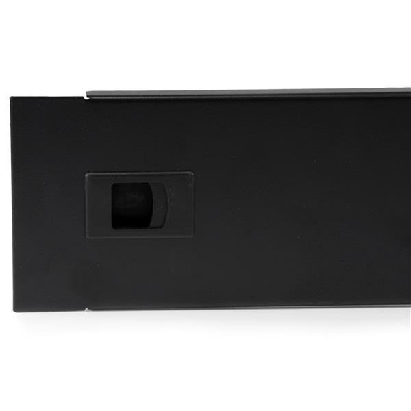 STARTECH 2U Hinged Solid Blank Rack Panel - Server Rack Blanking | Filler Panel (RKPNLHS2U)