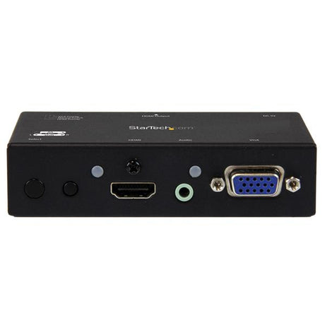 STARTECH 2x1 VGA + HDMI to HDMI Switch | Selector Box - 1080p Multi Video Input Automatic Switcher - 2 Computers In 1 Monitor Out (VS221VGA2HD) (VS221VGA2HD)