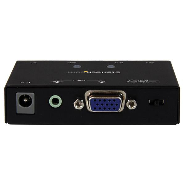 STARTECH 2x1 VGA + HDMI to VGA Converter Switch w| Priority Switching | Multi-format VGA and HDMI to VGA Selector | 1080p (VS221HD2VGA)