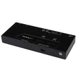STARTECH 2x2 HDMI Matrix Switch with Remote - 1080p Automatic & Priority Switcher - Video Wall Auto Selector Splitter Box - Audio Out (VS222HDQ) (VS222HDQ)