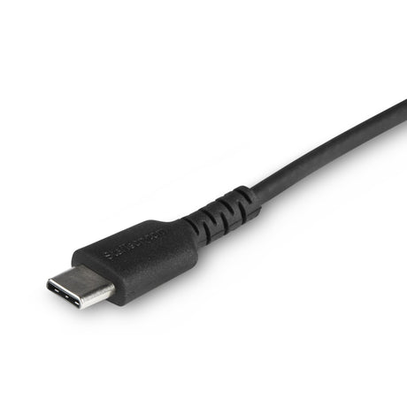STARTECH 3 foot (1m) Durable Black USB-C to Lightning Cable - Heavy Duty Rugged Aramid Fiber USB Type C to Lightning Charger|Sync Power Cord - Apple MFi Certified iPad|iPhone 12 (RUSBCLTMM1MB) (RUSBCLTMM1MB)