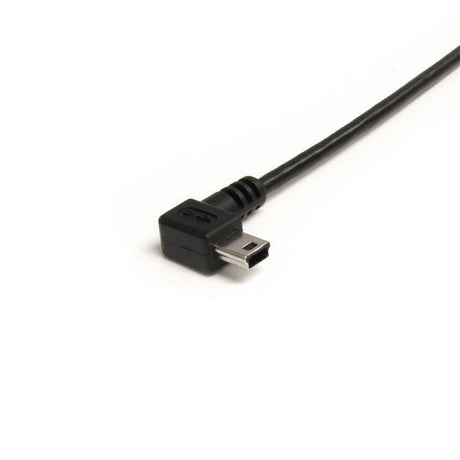 STARTECH 3 ft Mini USB Cable - A to Right Angle Mini B (USB2HABM3RA)